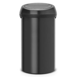 Brabantia 60L Touch Bin – Matte Black